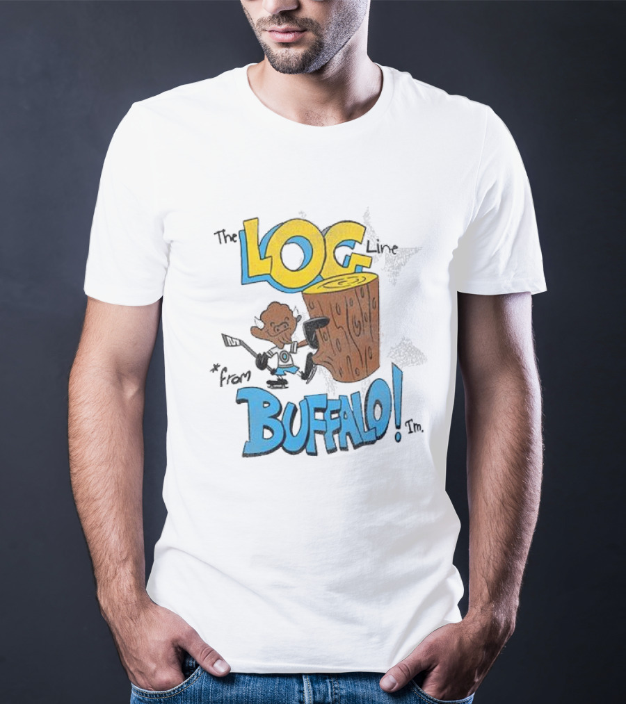 The Log Line From Buffalo Joe Lodico Buffalo Bills T-Shirt