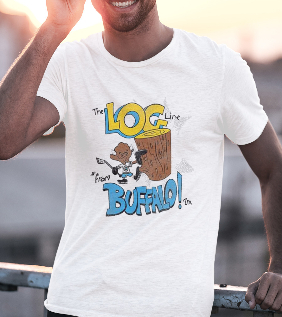 The Log Line From Buffalo Joe Lodico Buffalo Bills T-Shirt