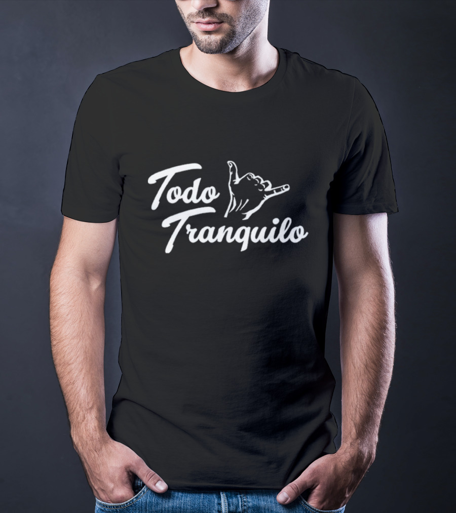 Todo Tranquilo Trosky Baseball Shaka T-Shirt