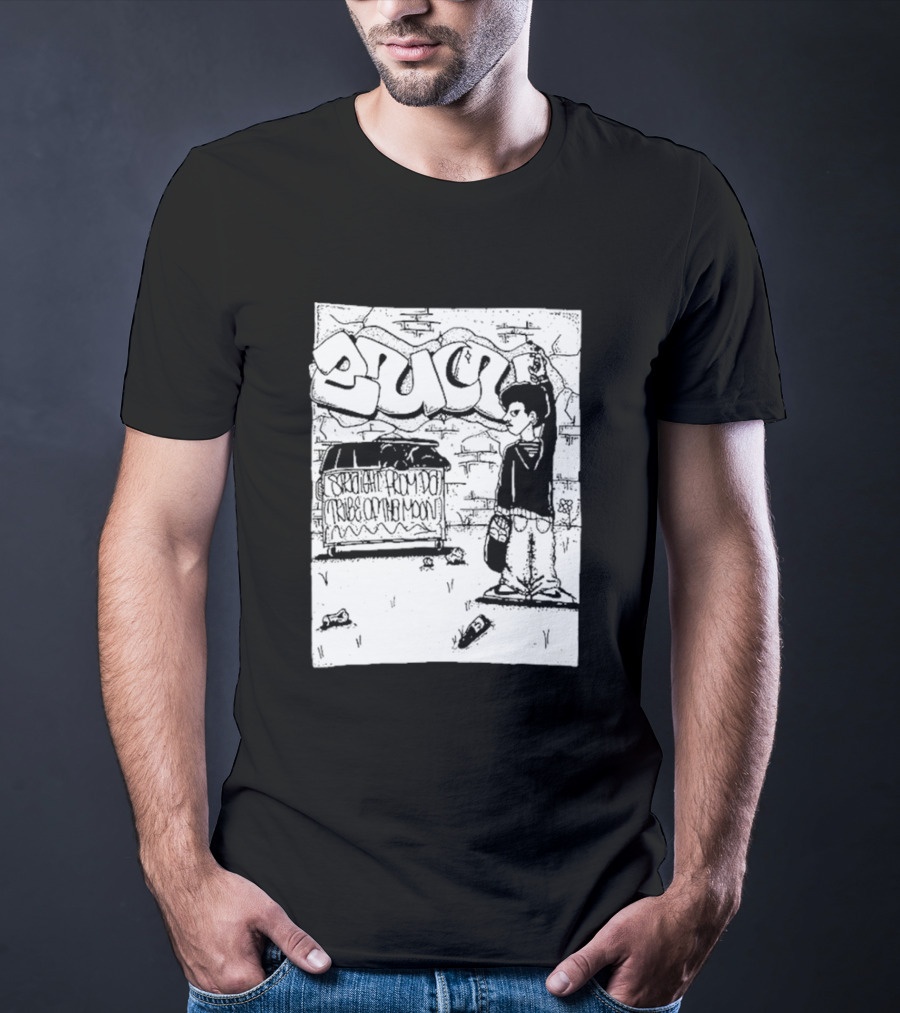 Zulu Black Powerviolence Street Art From The Tribe Of The Moon T-Shirt