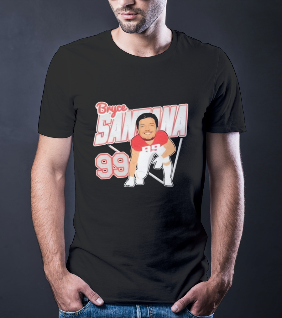 Bryce Santana 99 Football T-Shirt