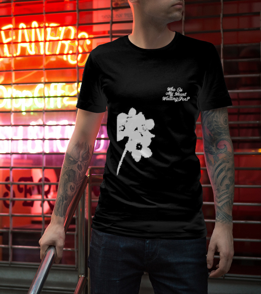 Park Jimin Who Is My Heart Waiting For Floral T-Shirt