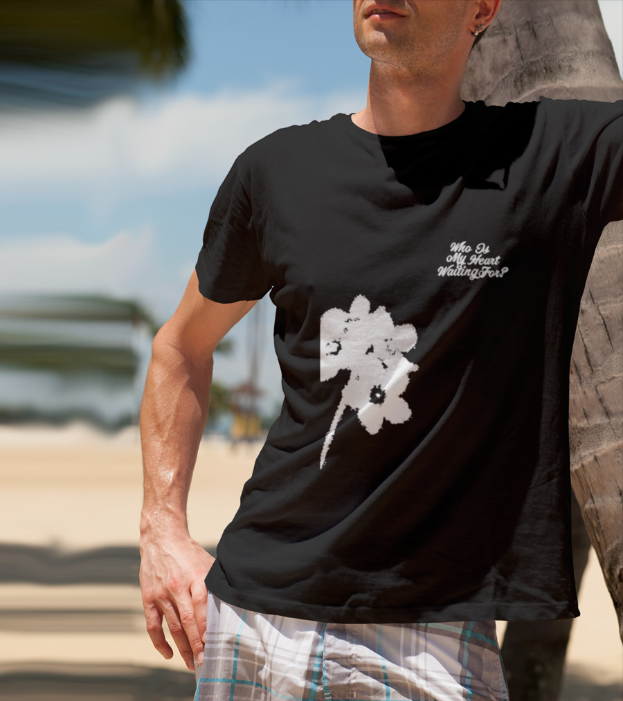 Park Jimin Who Is My Heart Waiting For Floral T-Shirt