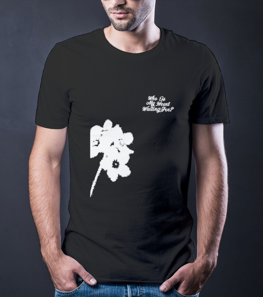 Park Jimin Who Is My Heart Waiting For Floral T-Shirt