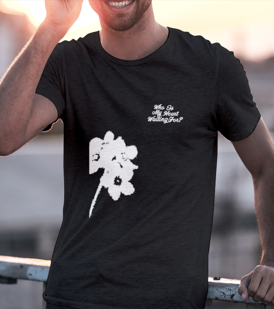 Park Jimin Who Is My Heart Waiting For Floral T-Shirt