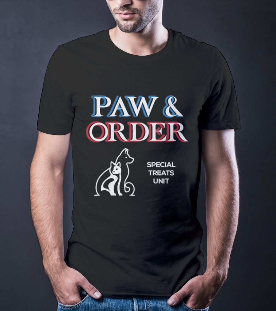 Paw And Order Special Treats Unit Dog Cat T-Shirt