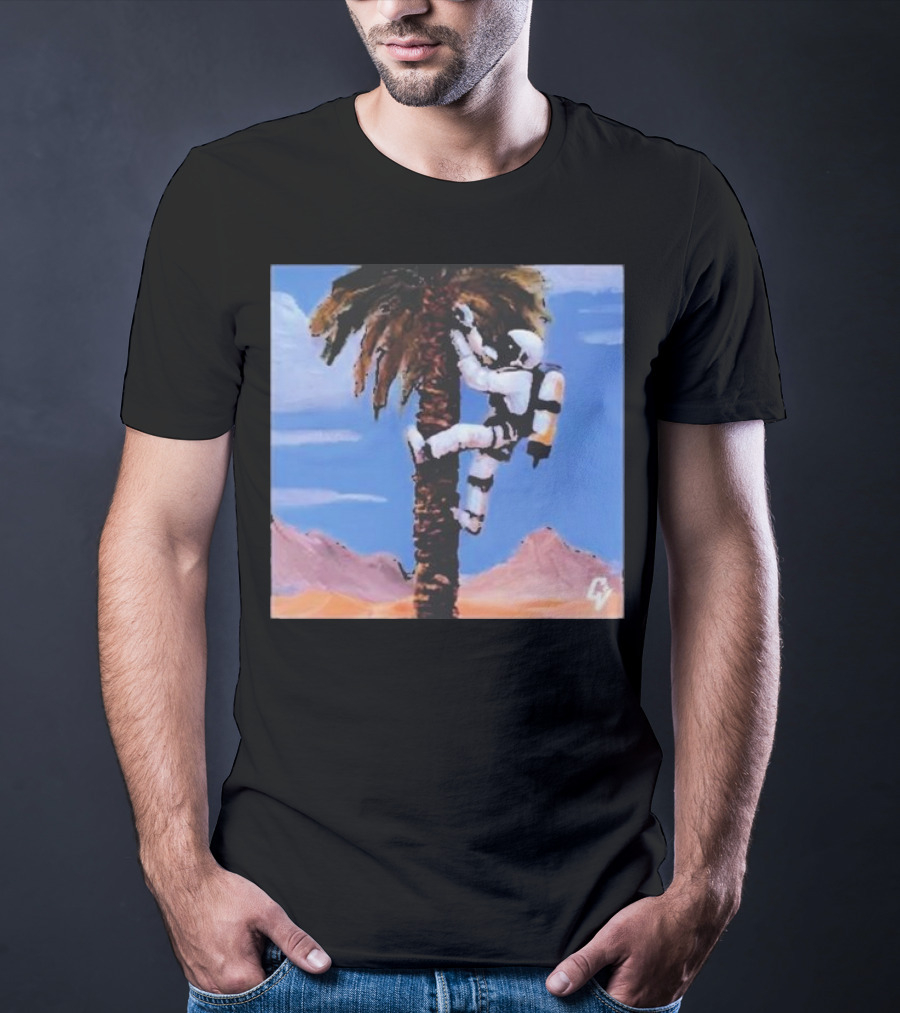 Reasonable Doubt S02 Mckinley Freeman Astronaut Climbing Palm T-Shirt