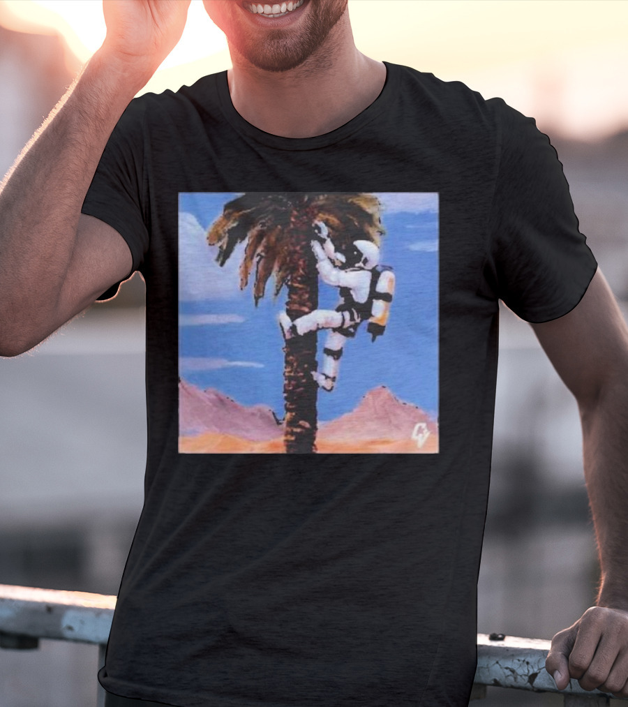 Reasonable Doubt S02 Mckinley Freeman Astronaut Climbing Palm T-Shirt