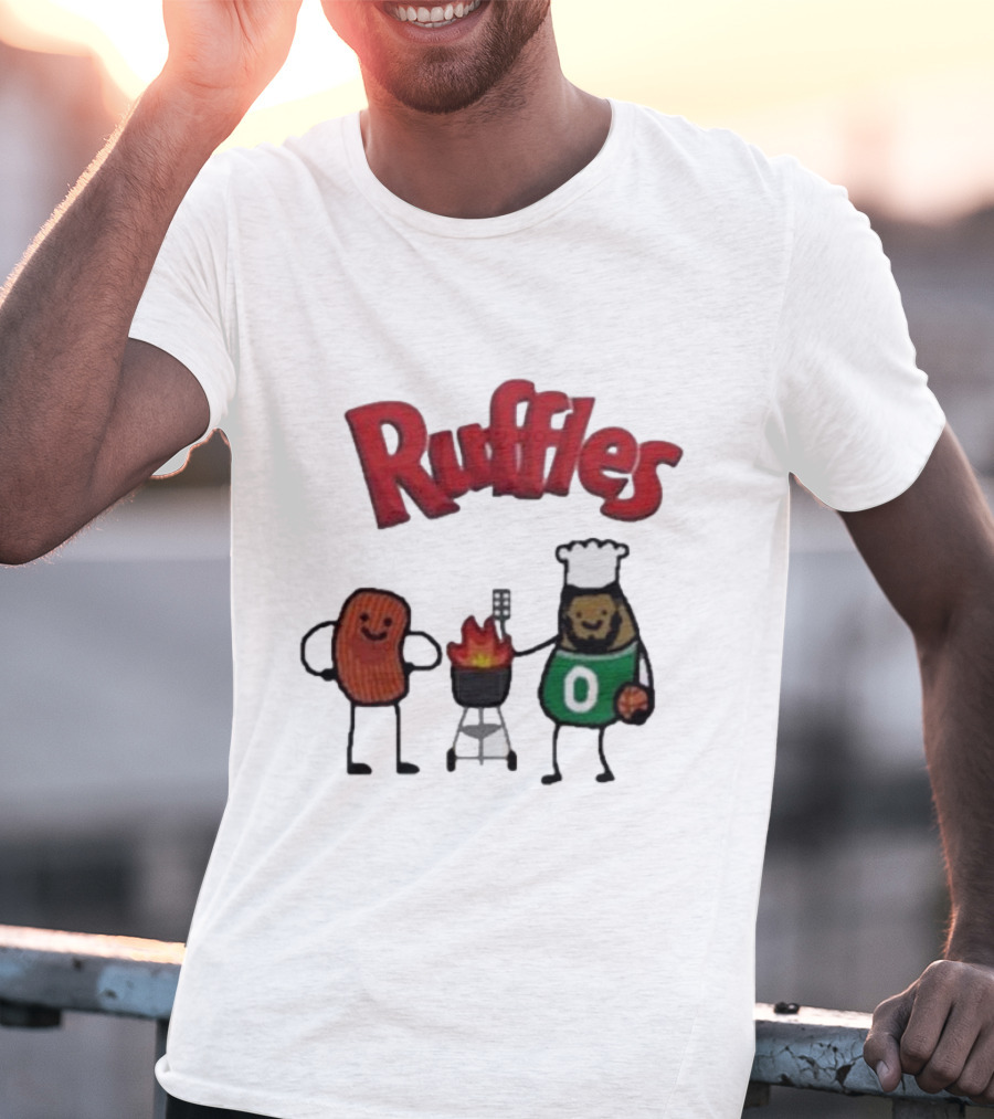 Ruffles Jayson Potatum Chef BBQ Basketball T-Shirt
