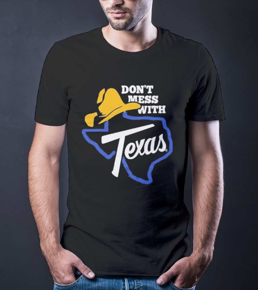Don't Mess With Texas State Bobcats Football Cowboy T-Shirt