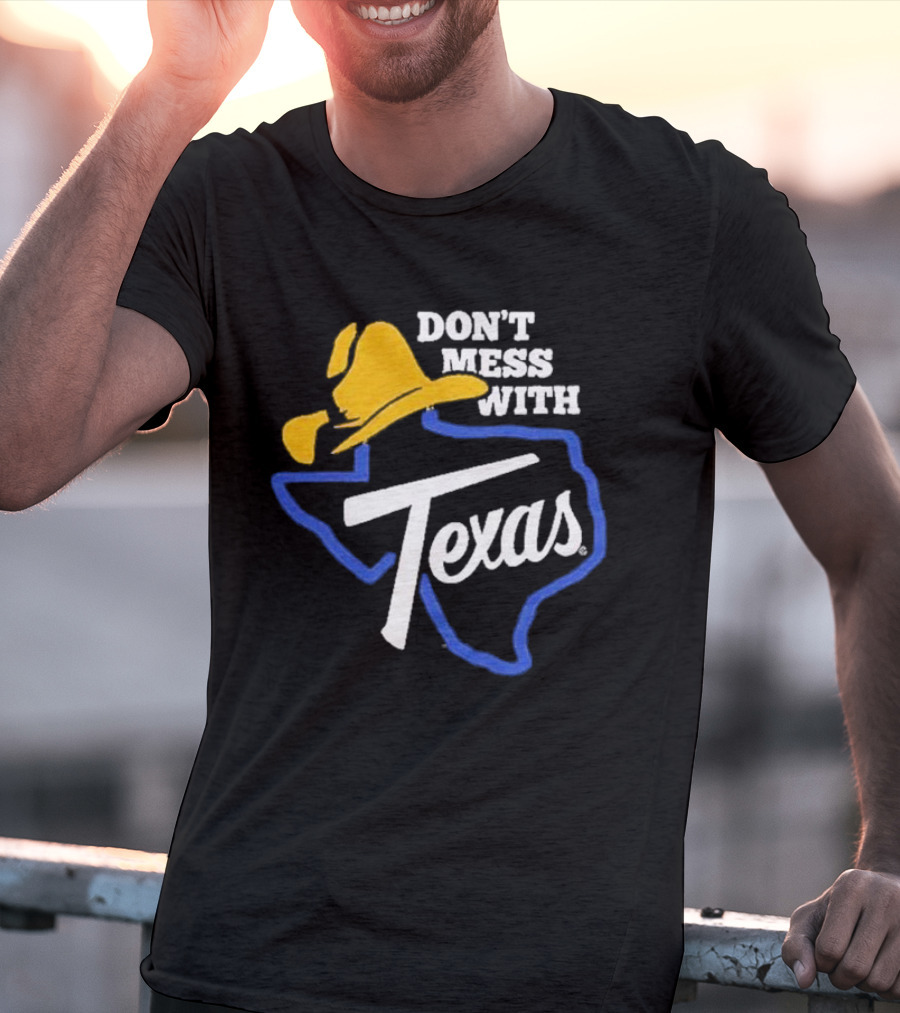 Don't Mess With Texas State Bobcats Football Cowboy T-Shirt