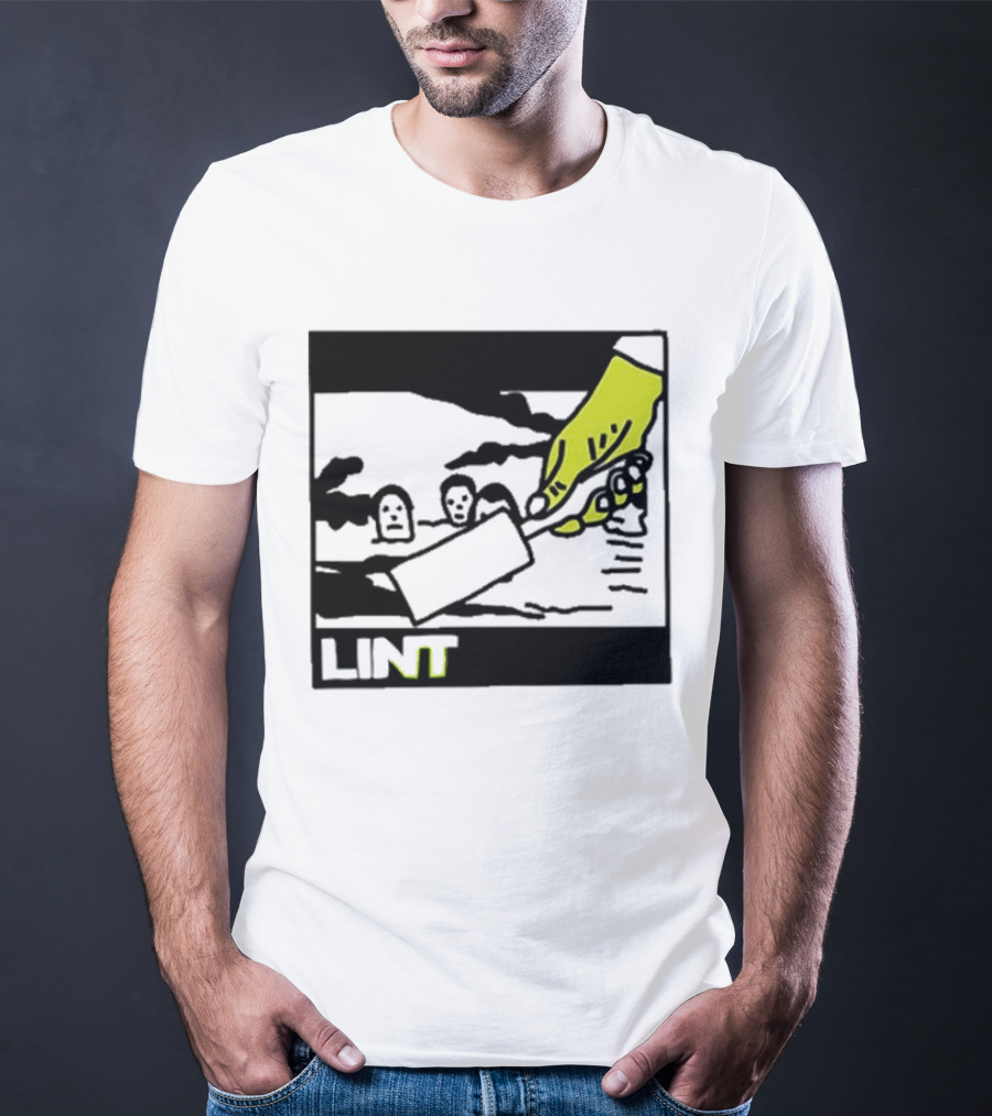 Slint Spiderland Album Cover Art Black Hand Image T-Shirt