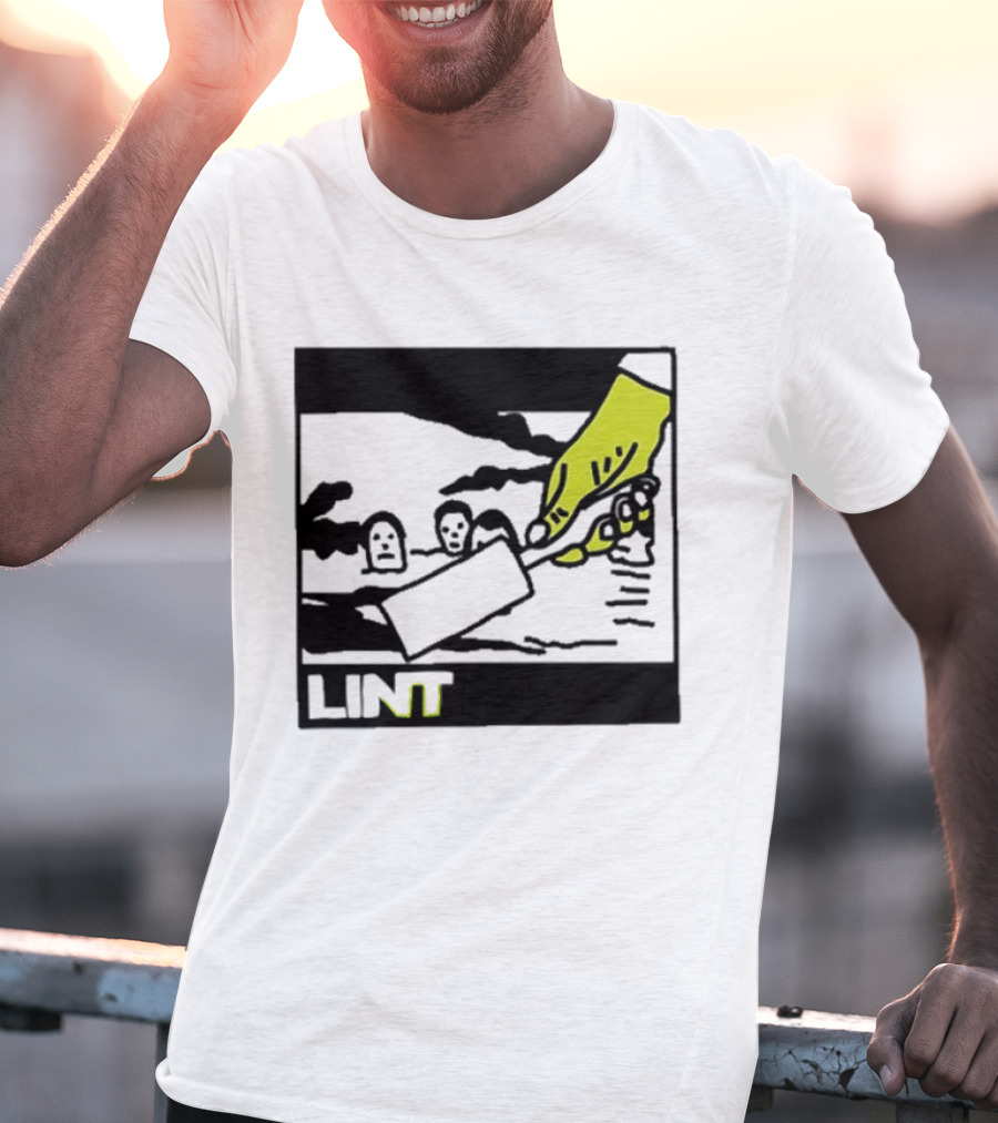 Slint Spiderland Album Cover Art Black Hand Image T-Shirt