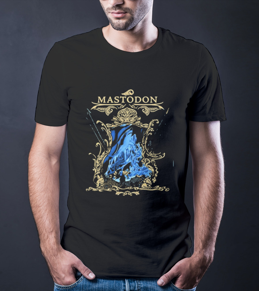 Mastodon Blue Sea Beast T-Shirt