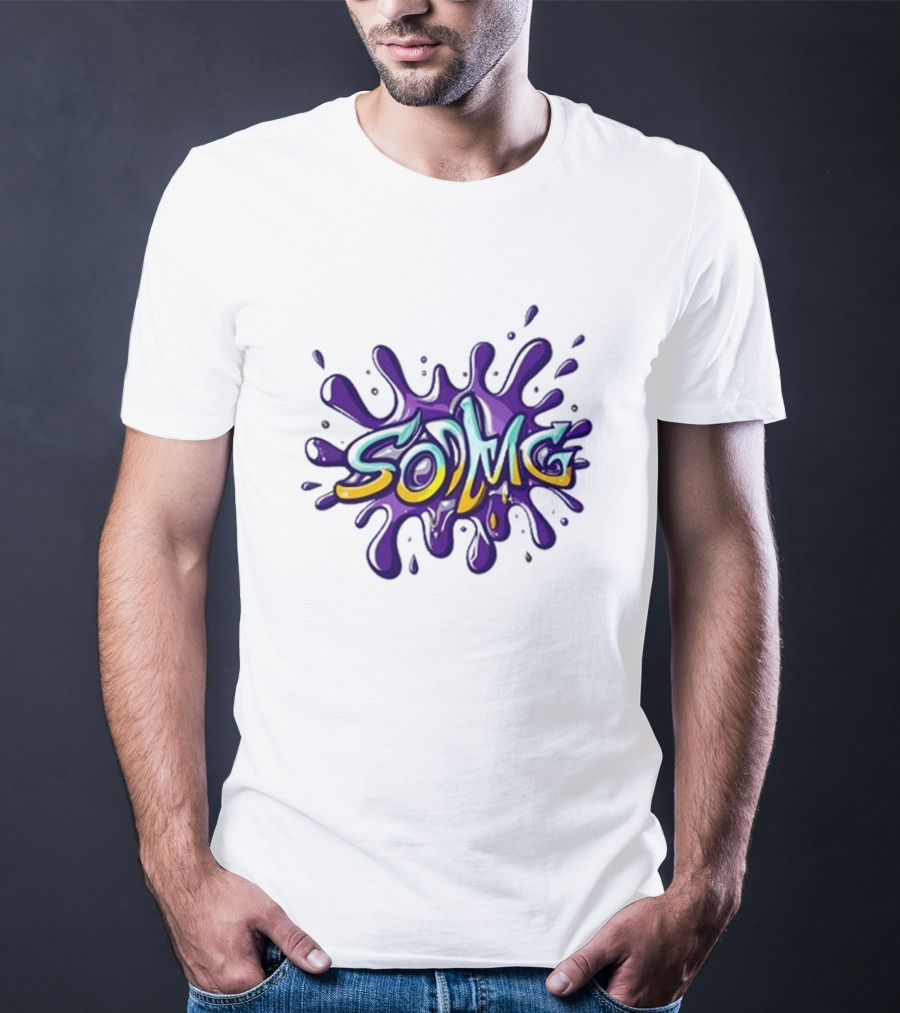 Soulja Boy Sodmg Splash Drip Graffiti T-Shirt