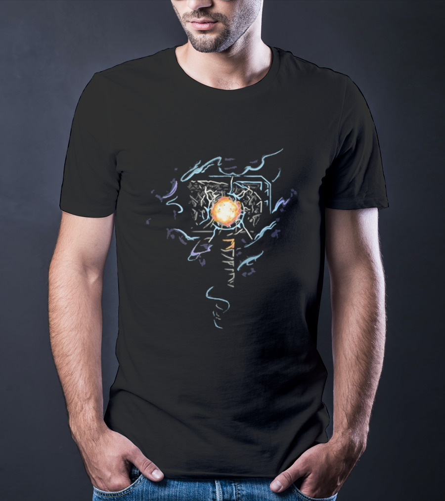 Towelliee Worldsoul Hammer Electric Energy Burst T-Shirt