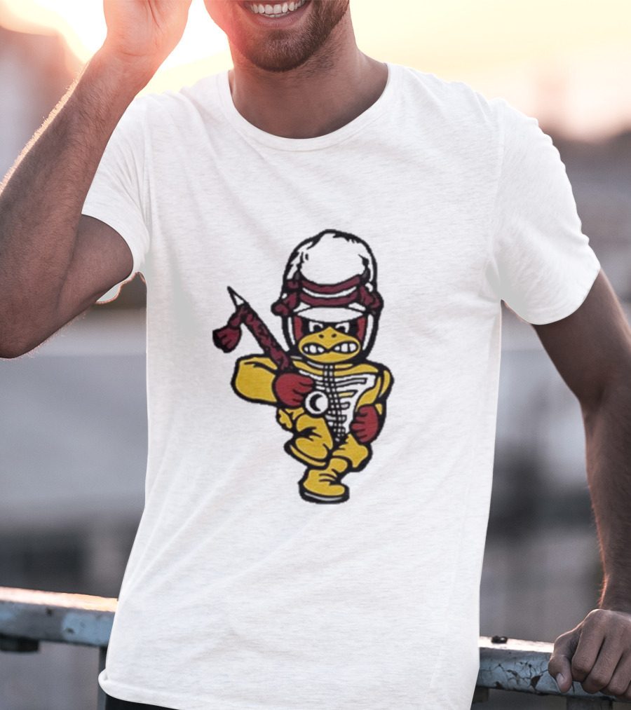 Ci Sport Marching Band Cy Cartoon Mascot With Baton And Shako T-Shirt