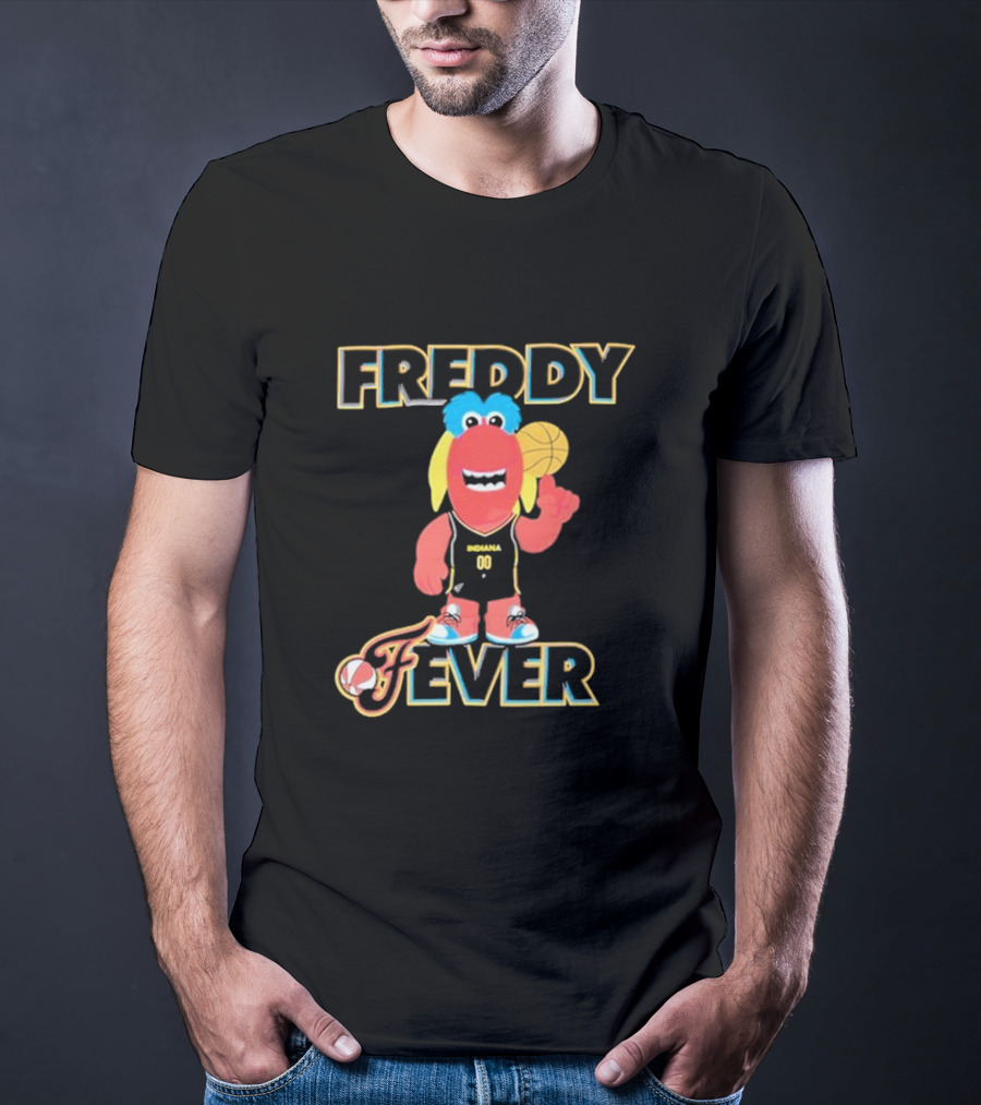 Freddy Fever Indiana Fever Basketball Mascot T-Shirt