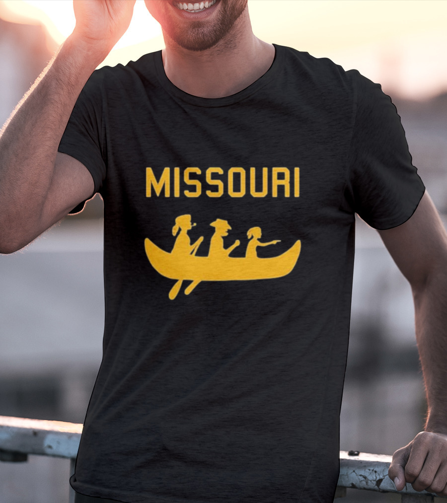 Missouri Logboat Brewing Family Canoe Adventure T-Shirt