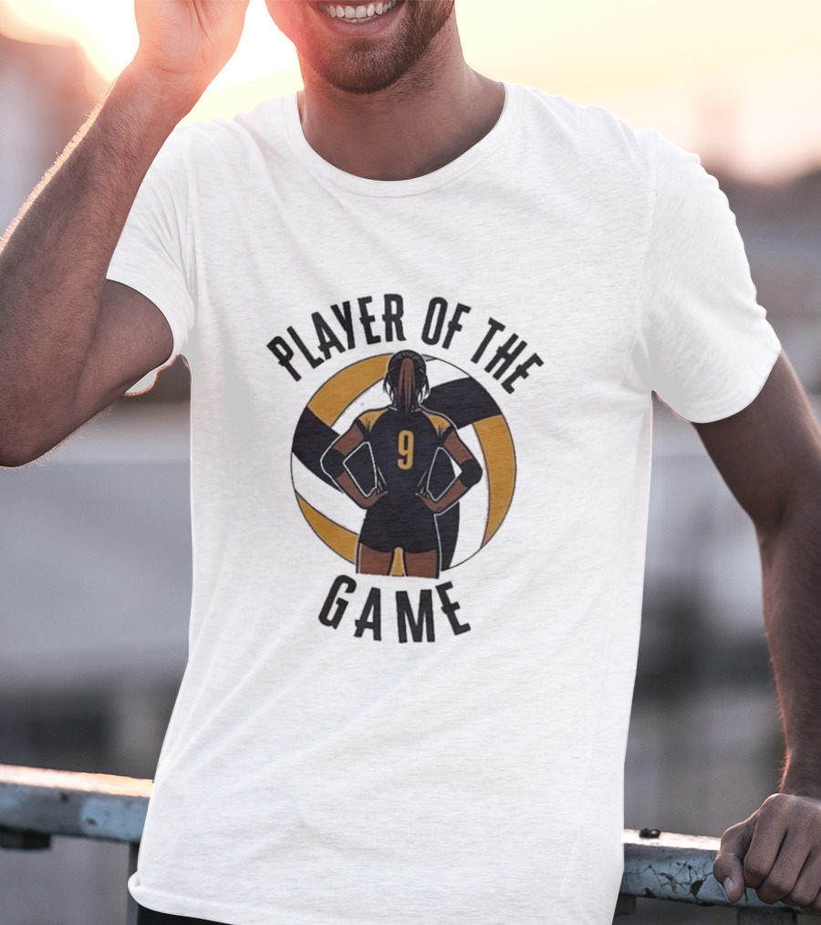 Player Of The Game 9 Volleyball T-Shirt