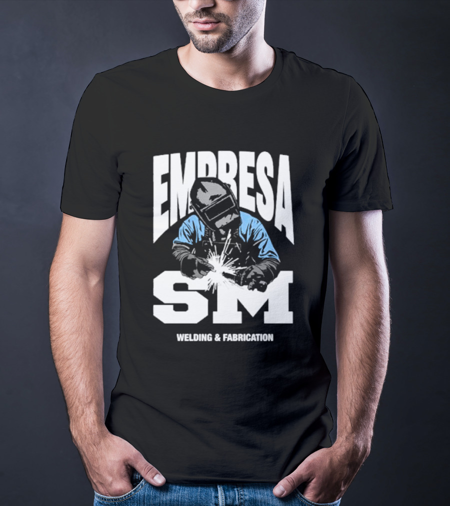 EMPRESA SM Welding And Fabrication Welder Iconic T-Shirt