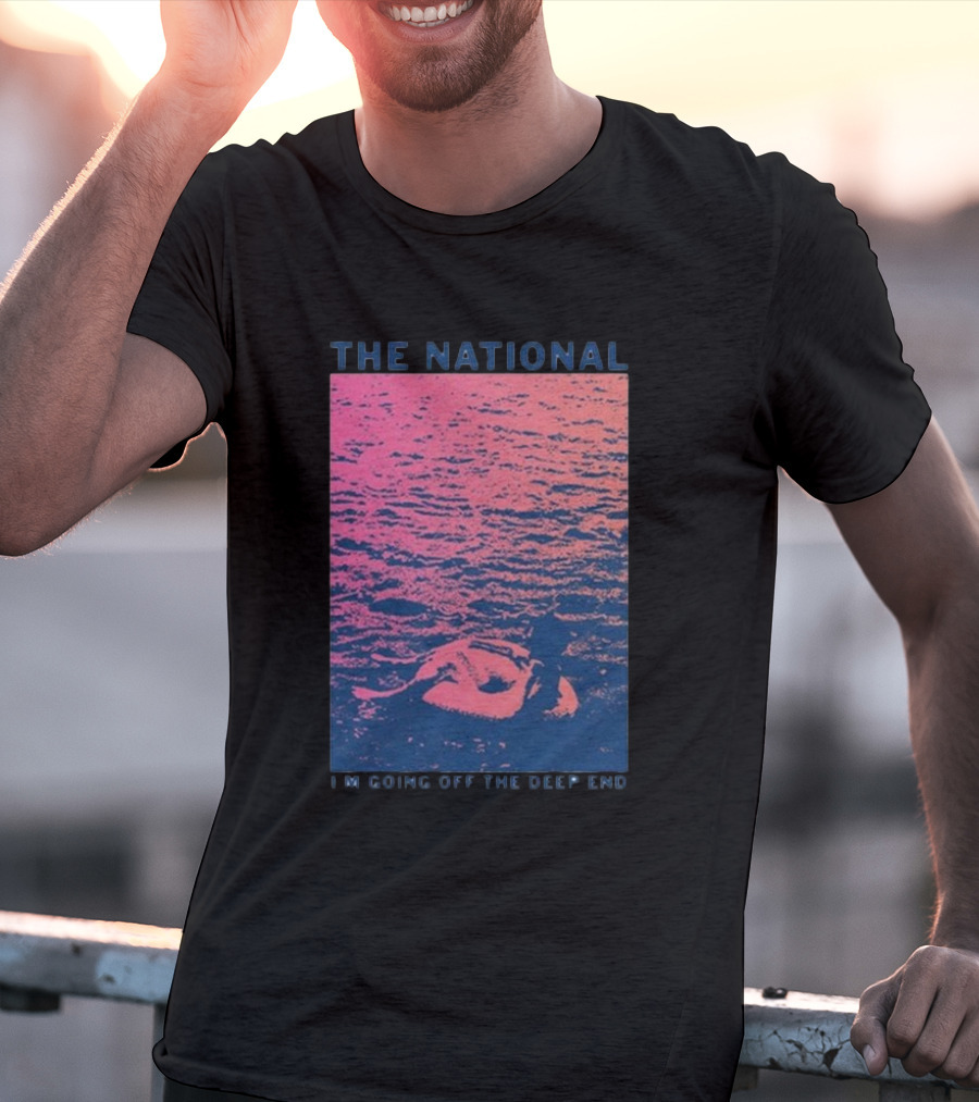 The National I'm Going Off The Deep End Vintage Swimmer T-Shirt