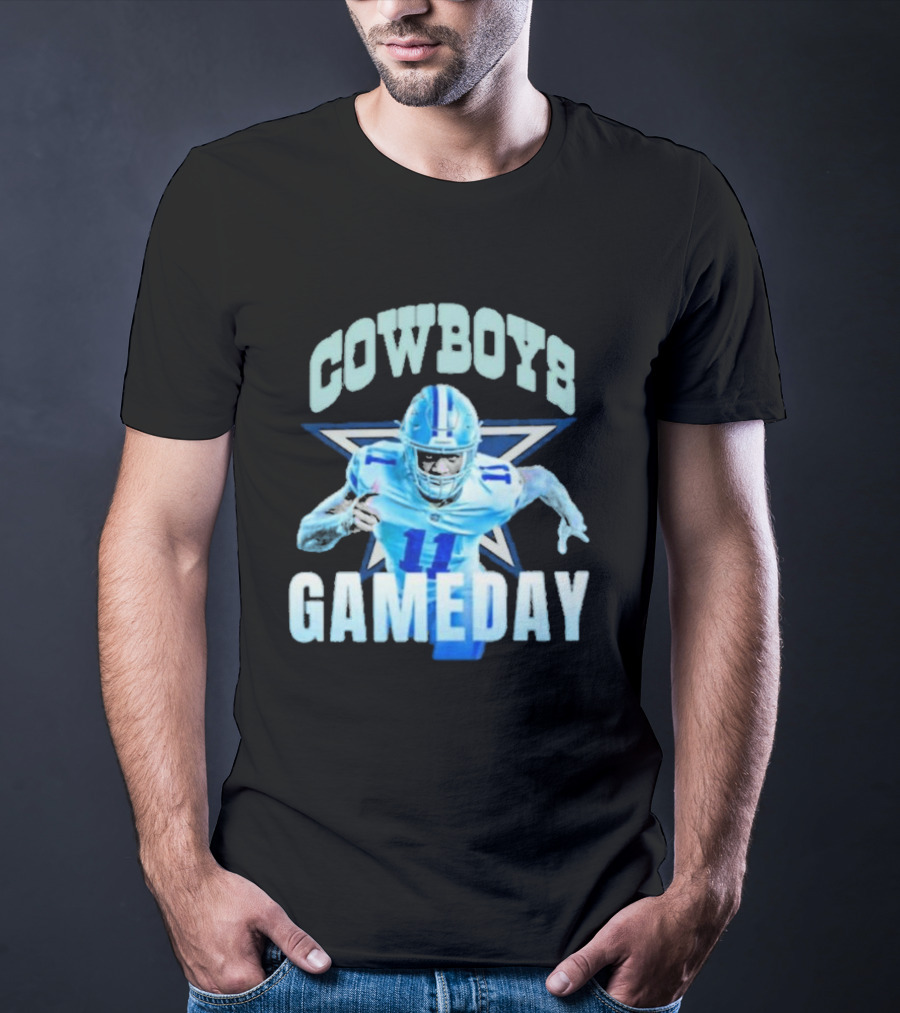 Micah Parsons Cowboys Gameday Star Athlete 11 T-Shirt