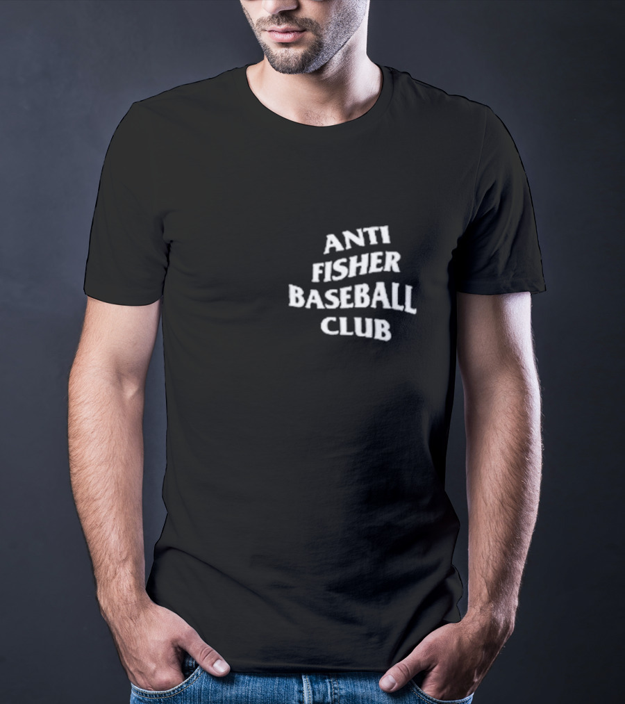 Anti Fisher Baseball Club Aesthetic Trend T-Shirt