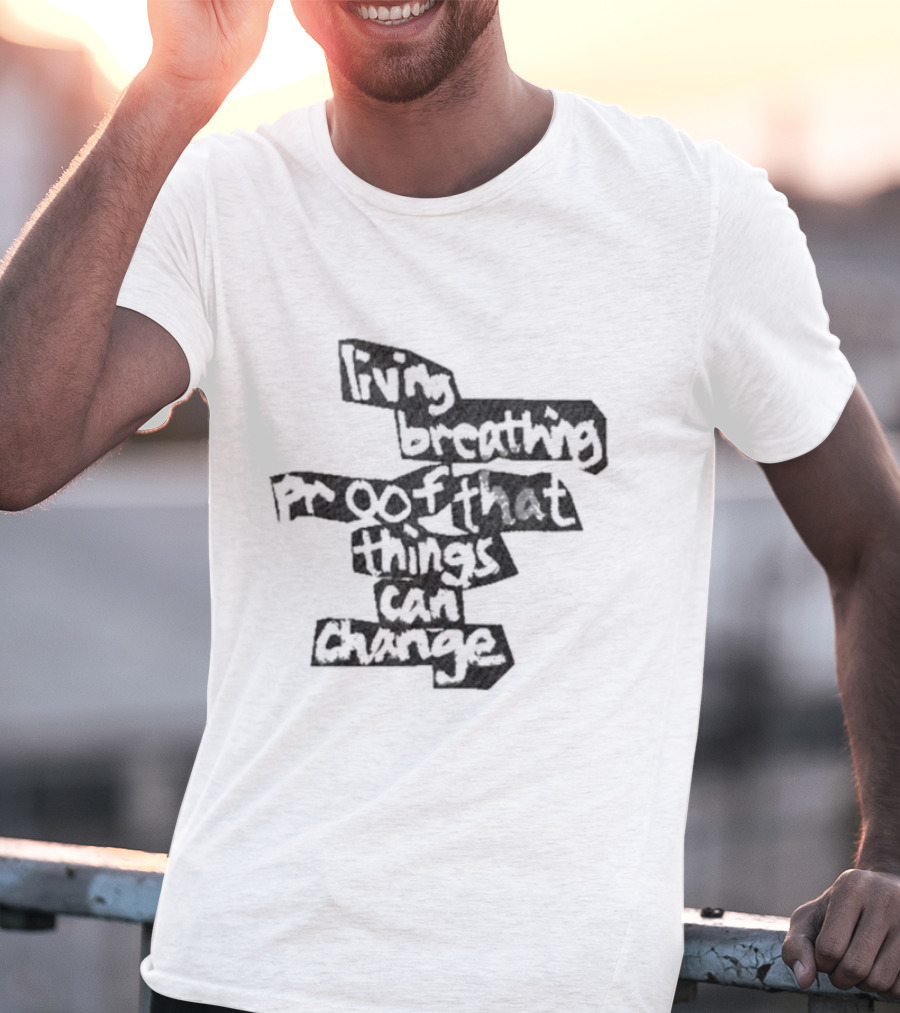 Living Breathing Proof That Things Can Change Chandlerd Moore In Yellow T-Shirt