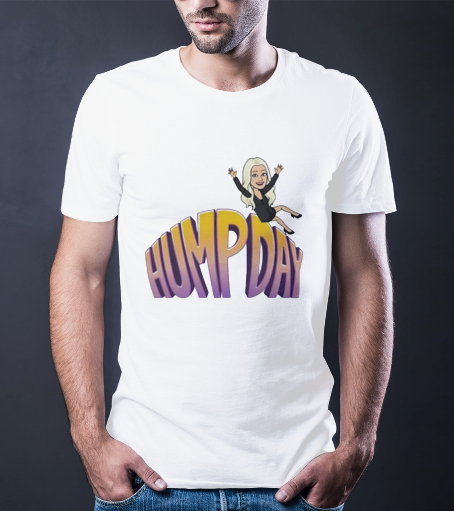 Debbie Quasimodo Hump Day Cartoon Character Text T-Shirt