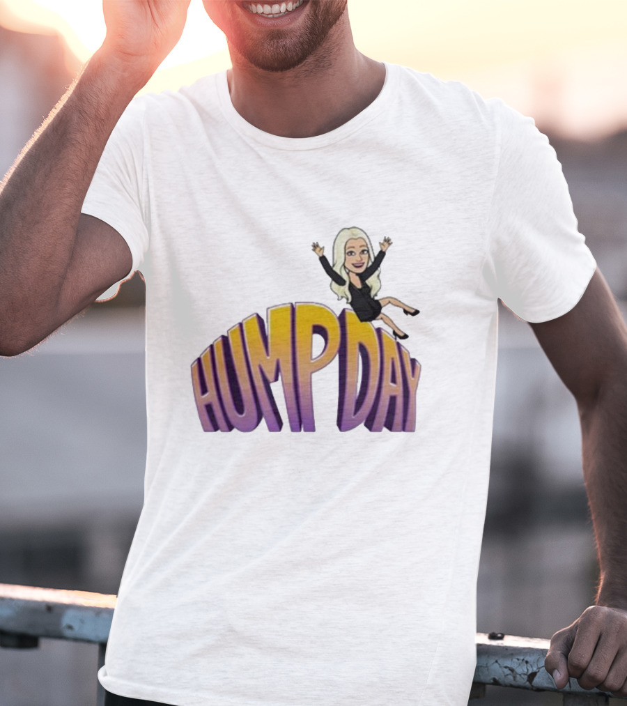 Debbie Quasimodo Hump Day Cartoon Character Text T-Shirt