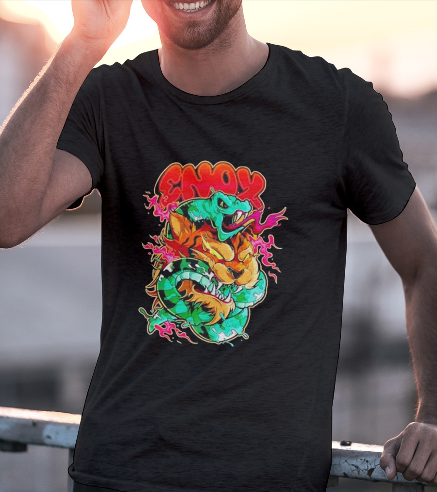 Enox Vibrant Serpent Striker 2025 Tiger Roar Embrace T-Shirt
