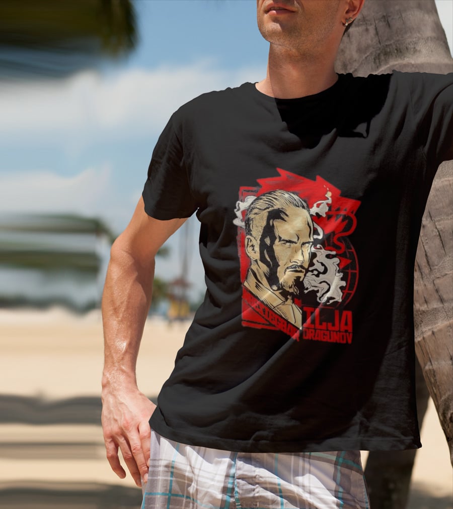 Ilja Dragunov Unbesiegbar Red Dragon T-Shirt