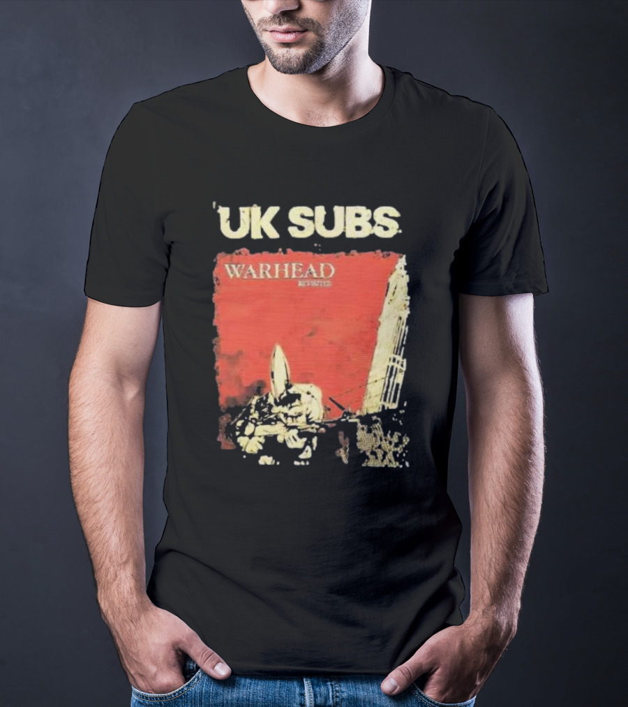 UK Subs Warhead Revisited Rocket T-Shirt