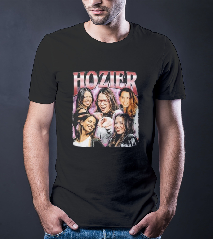 Hozier Melodyprints Laura Smiling Women Collage T-Shirt