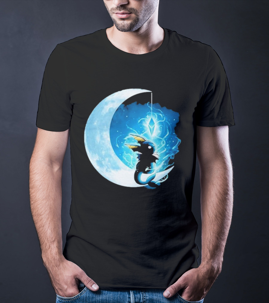 Water Stone Moon Dragon Vallina84 T-Shirt
