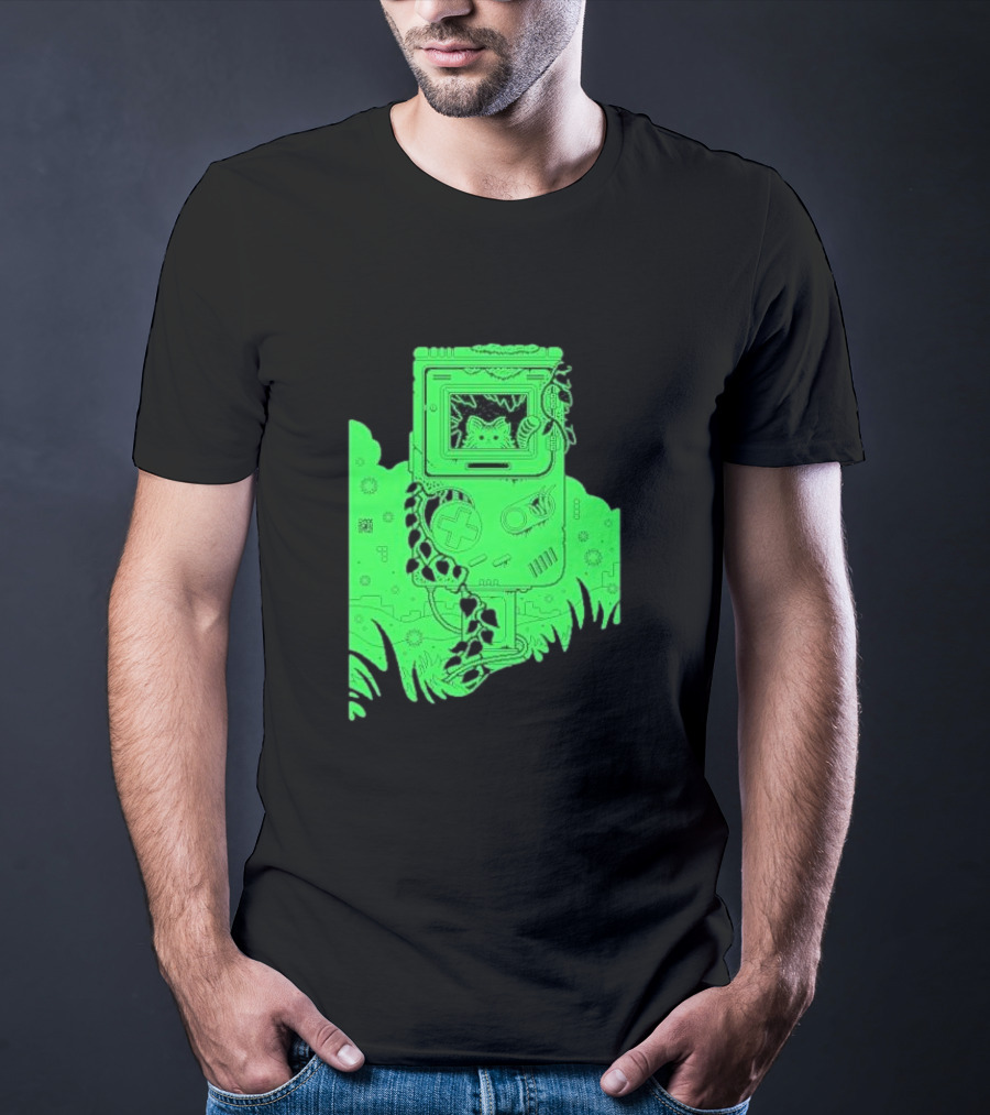Abandoned Glow Retro Creature Drew Wise T-Shirt