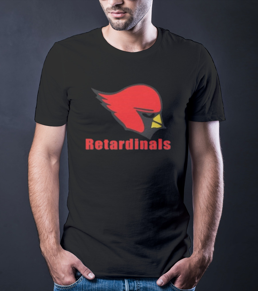 Arizona Retardinals Red Birdhead T-Shirt