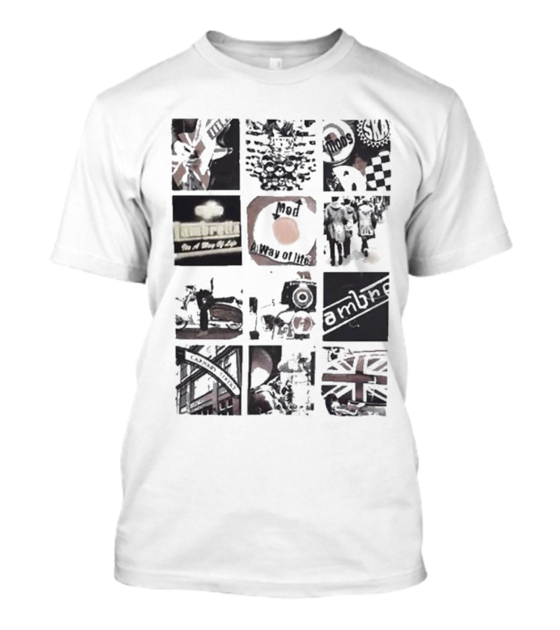 Lambretta Mod A Way Of Life Target Scooter T-Shirt