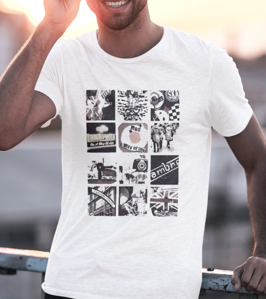 Lambretta Mod A Way Of Life Target Scooter T-Shirt