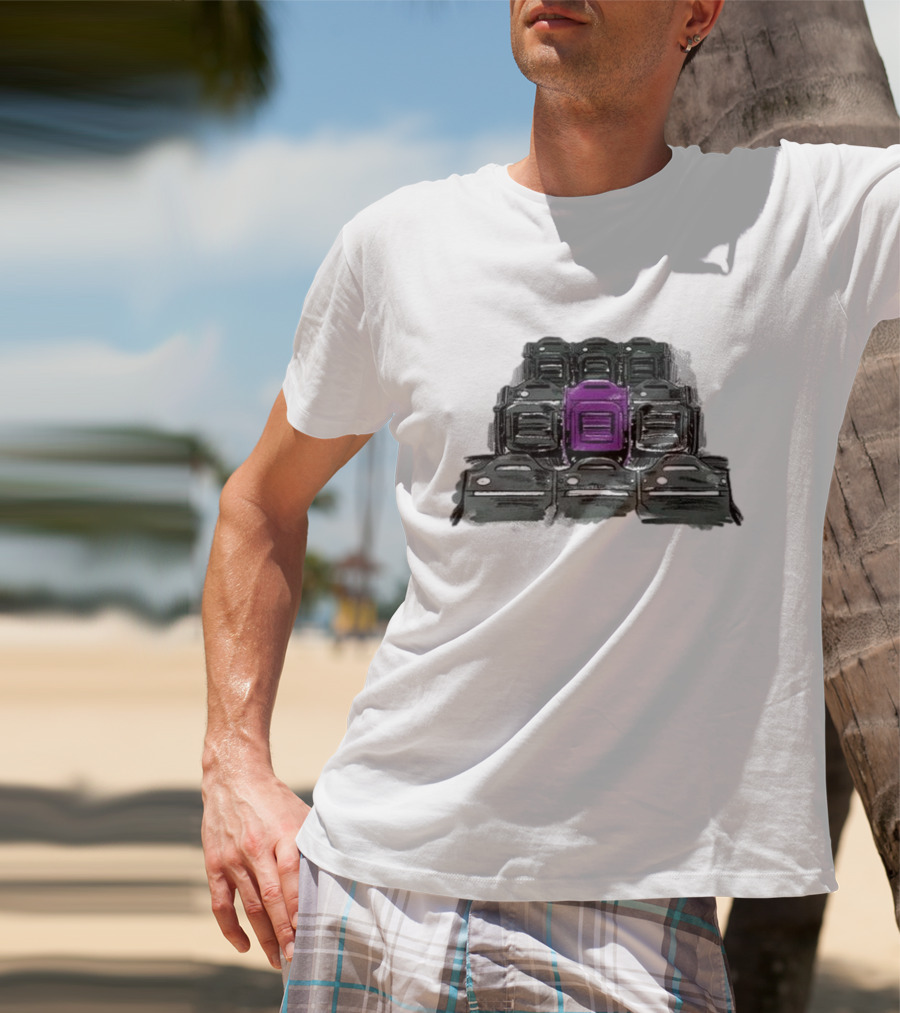 We Gotta Believe The Purple Seat Amidst Black Rows T-Shirt