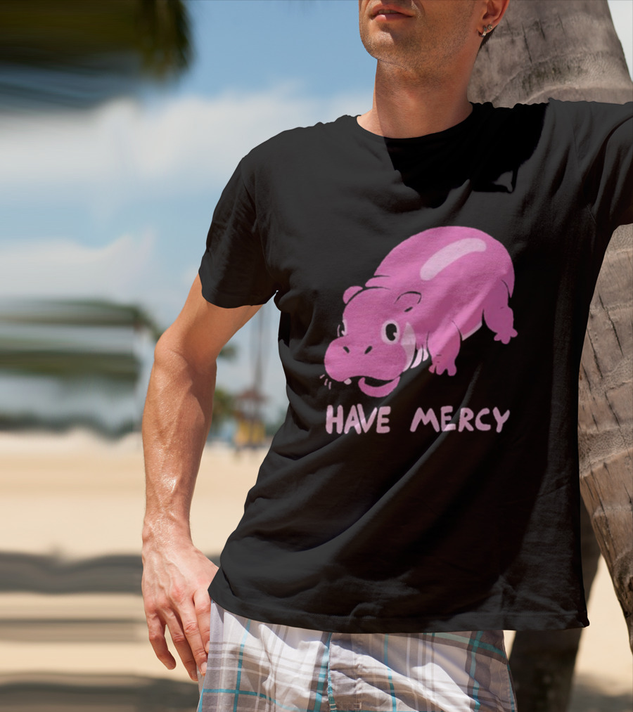 Have Mercy Pink Hippo T-Shirt