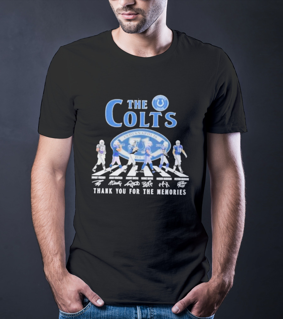 The Colts Indianapolis Colts Legends Thank You For The Memories T-Shirt