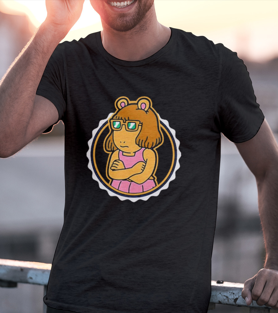 Retrokid X Arthur Minnie Read Crossed Arms Iconic Character T-Shirt