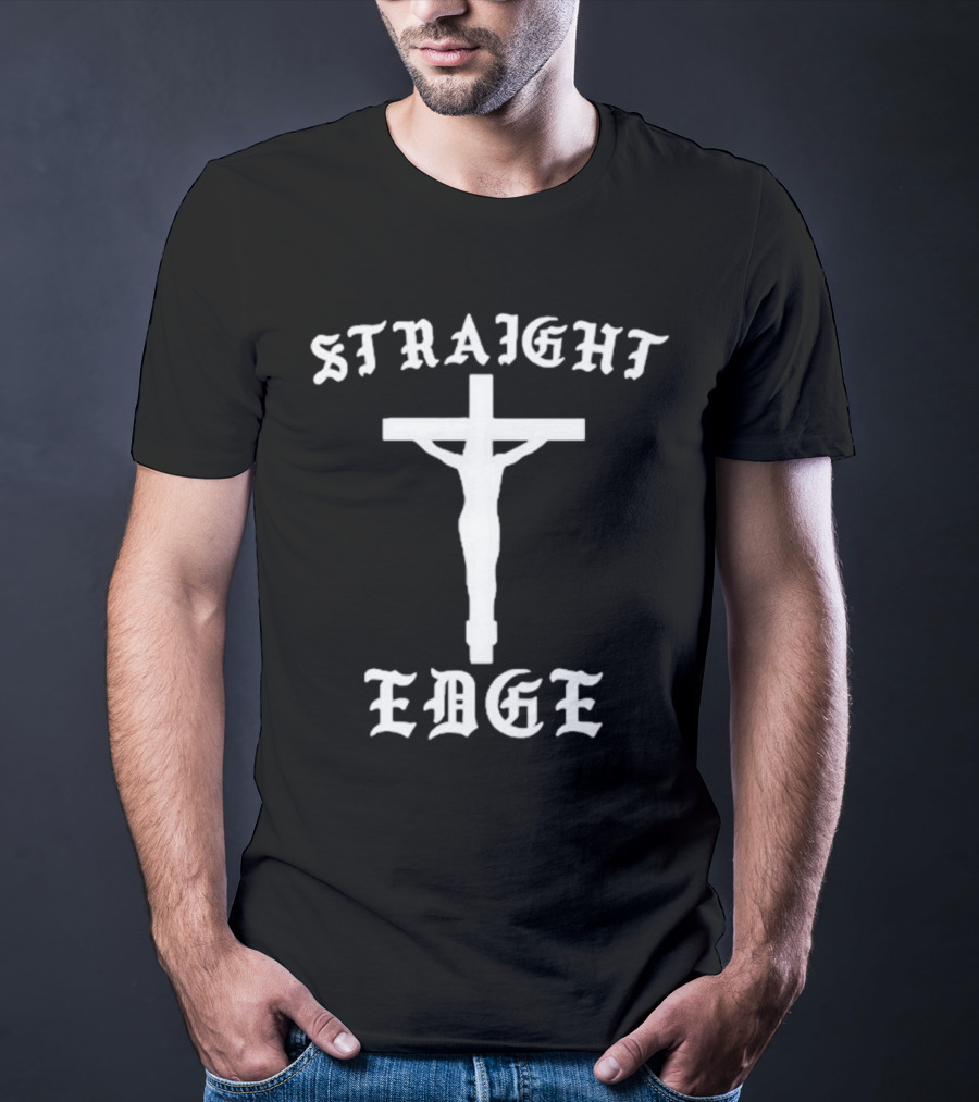 Straight Edge Heelest He Deserved It T-Shirt