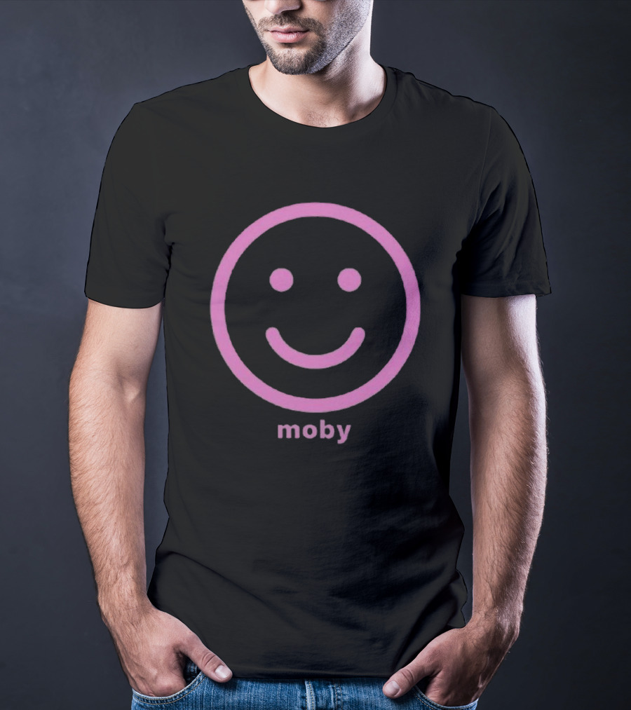 Moby Pink Smile Icon Feeling So Real T-Shirt