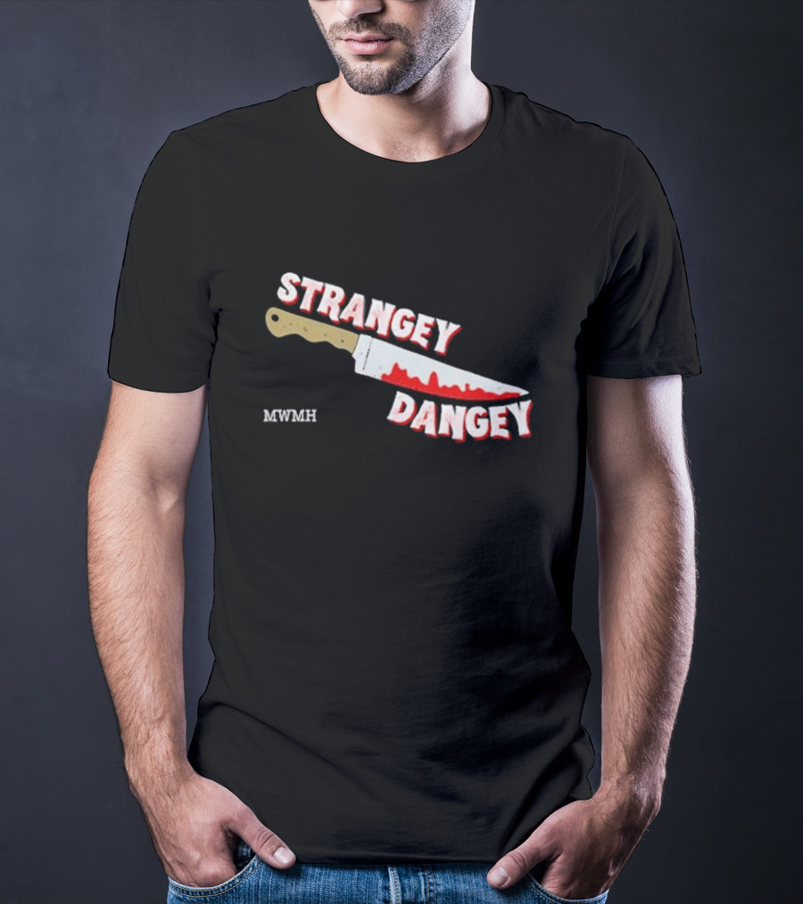 Mwmh Strangey Dangey Bloody Knife T-Shirt