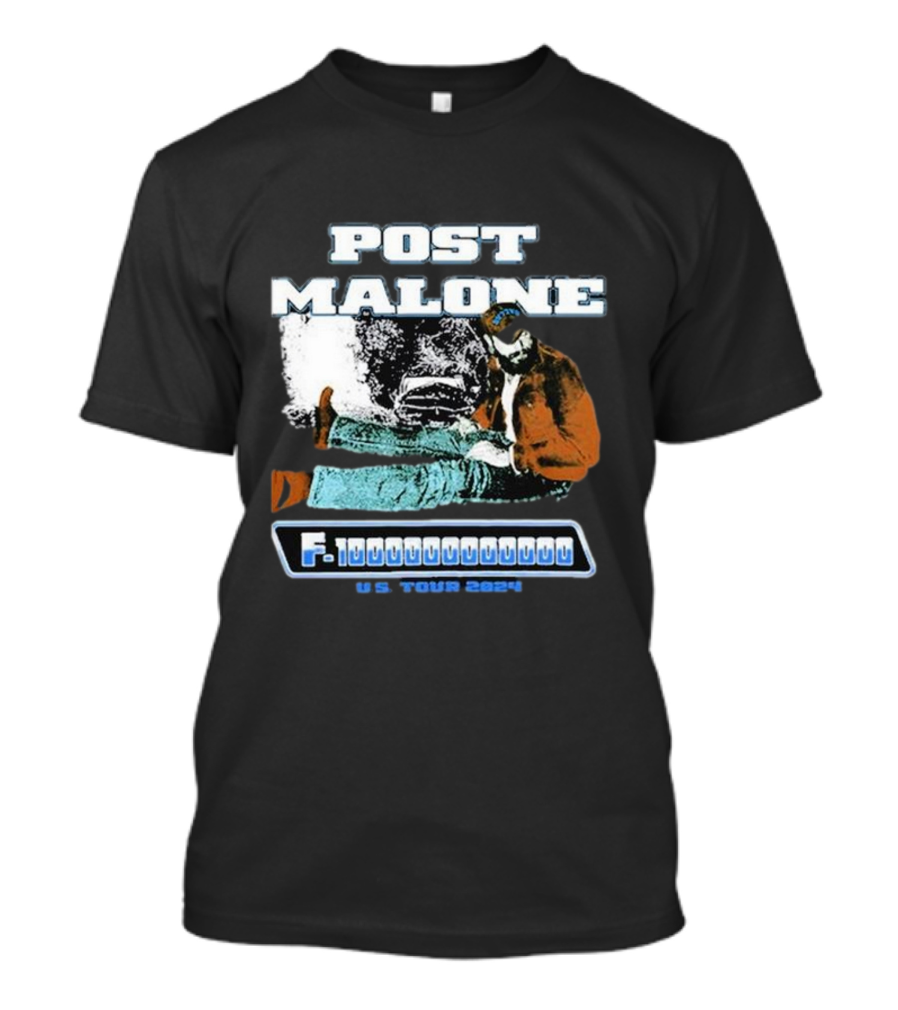 Post Malone F.1000000000000 U.S. Tour T-Shirt