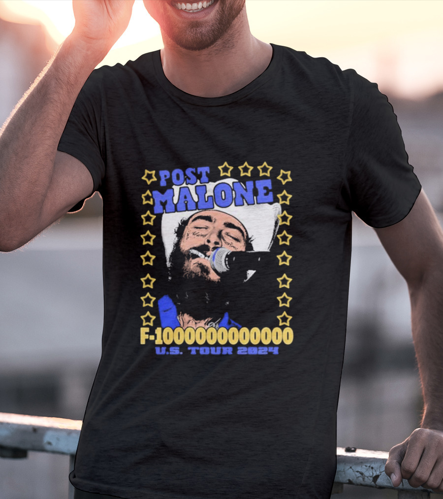 Post Malone F-1000000000000 U.S. Tour T-Shirt