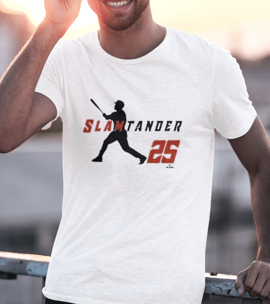 Slamtander 25 Baseball T-Shirt
